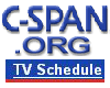c-span t.v. schedule